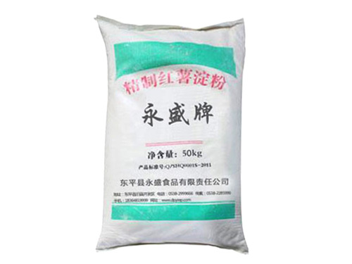 永盛牌紅薯淀粉（袋裝50kg粉條專用）